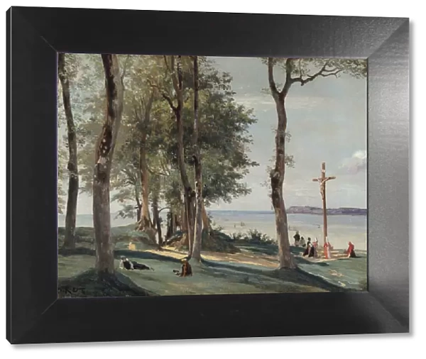 Honfleur: Calvary, ca. 1830. Creator: Jean-Baptiste-Camille Corot