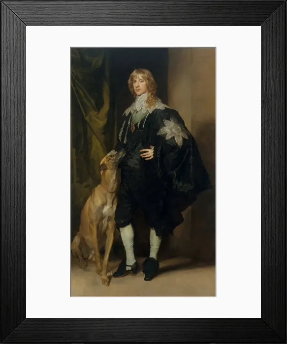 Framed Print : James Stuart (1612-1655), Duke of Richmond and Lennox, ca. 1633-35. Creator: Anthony van Dyck Framed Print : James Stuart (1612-1655), Duke of Richmond and Lennox, ca. 1633-35. Creator: Anthony van Dyck