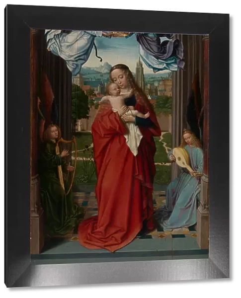 Virgin and Child with Four Angels, ca. 1510-15. Creator: Gerard David