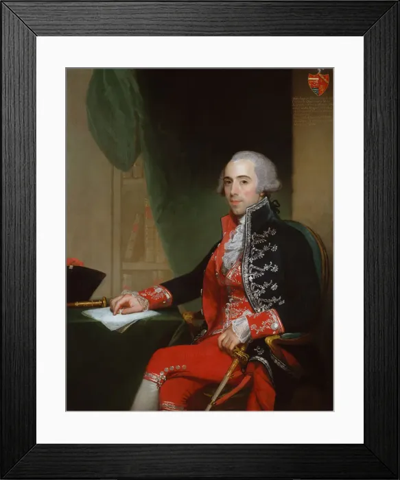 Framed Print : Josef de Jaudenes y Nebot, 1794. Creator: Gilbert Stuart Framed Print : Josef de Jaudenes y Nebot, 1794. Creator: Gilbert Stuart