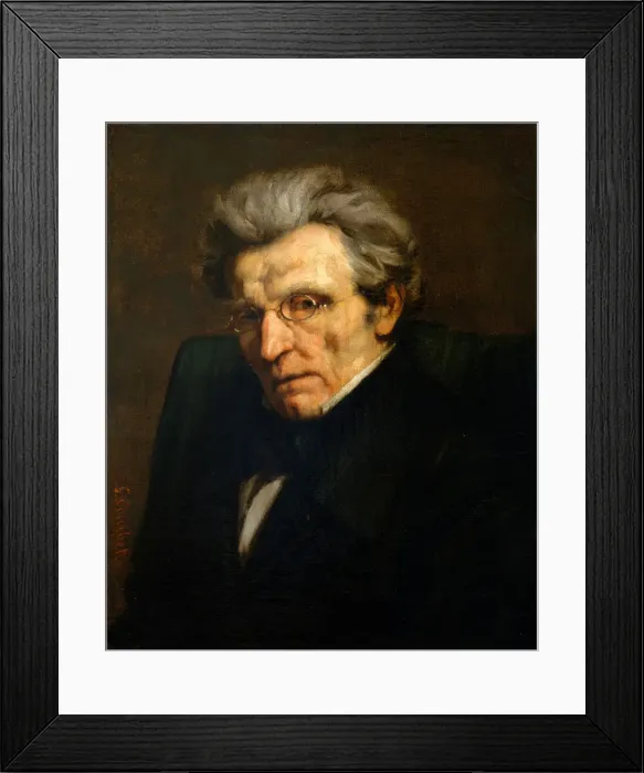 Framed Print : Charles Suisse, 1861. Creator: Gustave Courbet Framed Print : Charles Suisse, 1861. Creator: Gustave Courbet