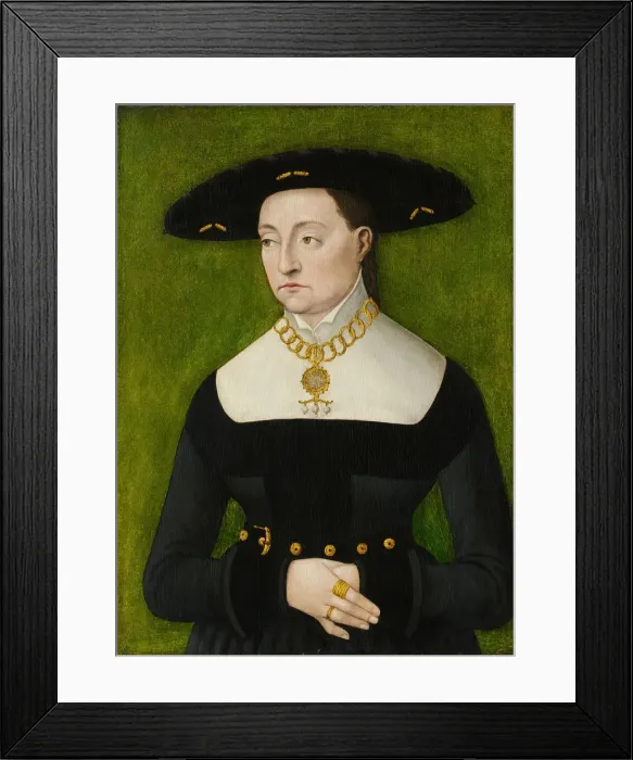 Framed Print : Katharina Merian. Creator: Hans Brosamer Framed Print : Katharina Merian. Creator: Hans Brosamer