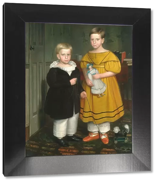 The Raymond Children, ca. 1838. Creator: Robert Peckham