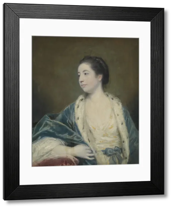 Framed Print : Portrait of a Woman. Creator: Sir Joshua Reynolds Framed Print : Portrait of a Woman. Creator: Sir Joshua Reynolds