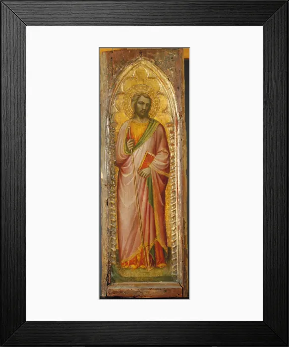 Framed Print : A Saint, Possibly James the Greater, 1384-85. Creator: Spinello Aretino Framed Print : A Saint, Possibly James the Greater, 1384-85. Creator: Spinello Aretino