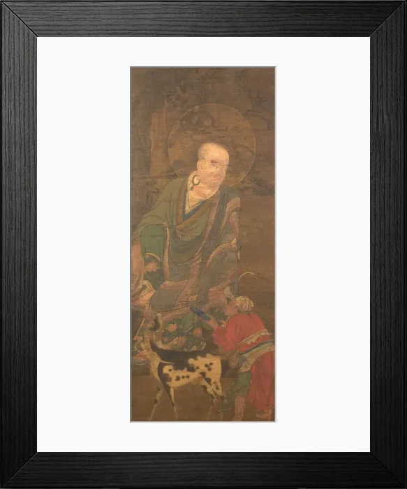 Framed Print : Rakan, 15th-16th century. Creator: Unknown Framed Print : Rakan, 15th-16th century. Creator: Unknown