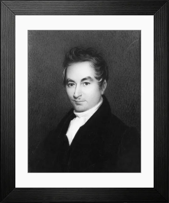 Framed Print : Joel Roberts Poinsett, 1843. Creator: Hugh Bridport Framed Print : Joel Roberts Poinsett, 1843. Creator: Hugh Bridport
