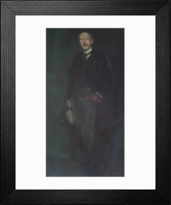 Framed Print : Edward Guthrie Kennedy, 1893-95. Creator: James Abbott McNeill Whistler Framed Print : Edward Guthrie Kennedy, 1893-95. Creator: James Abbott McNeill Whistler