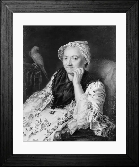 Framed Print : Portrait of a Woman. Creator: Johann Nikolaus Grooth Framed Print : Portrait of a Woman. Creator: Johann Nikolaus Grooth