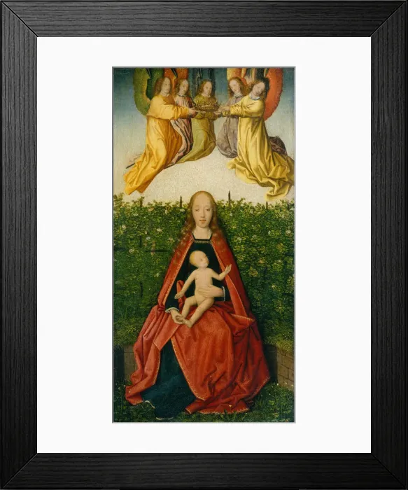 Framed Print : Virgin and Child, ca. 1495-1500. Creator: Jan Provoost Framed Print : Virgin and Child, ca. 1495-1500. Creator: Jan Provoost