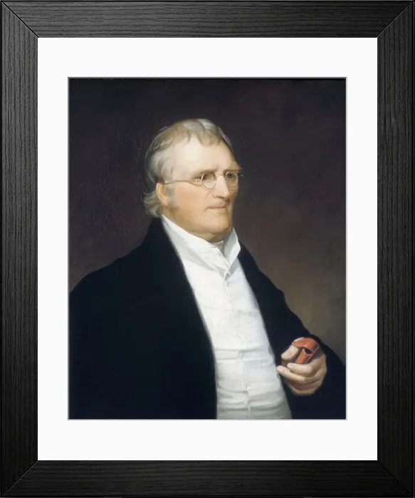 Framed Print : Samuel Humes, ca. 1825. Creator: Jacob Eichholtz Framed Print : Samuel Humes, ca. 1825. Creator: Jacob Eichholtz