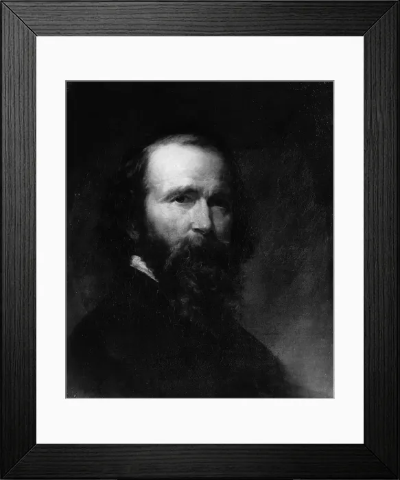 Framed Print : Self-portrait, ca. 1859. Creator: Joseph Kyle Framed Print : Self-portrait, ca. 1859. Creator: Joseph Kyle