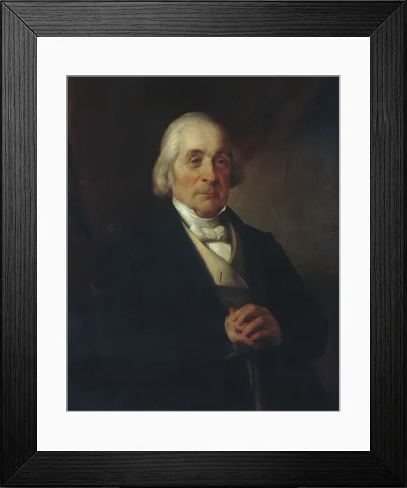 Framed Print : John Walsh, ca. 1840. Creator: John Neagle Framed Print : John Walsh, ca. 1840. Creator: John Neagle