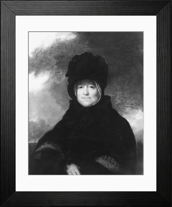 Framed Print : Mrs. William Thomas, ca. 1813. Creator: John Wesley Jarvis Framed Print : Mrs. William Thomas, ca. 1813. Creator: John Wesley Jarvis