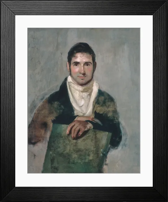 Framed Print : Alexander Anderson, 1815. Creator: John Wesley Jarvis Framed Print : Alexander Anderson, 1815. Creator: John Wesley Jarvis