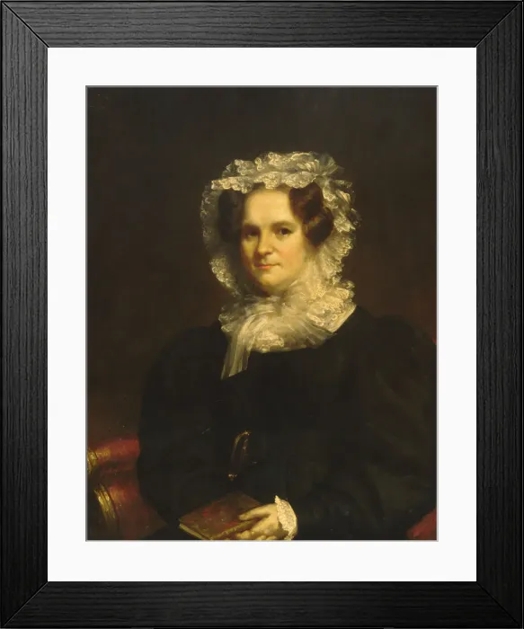 Framed Print : Mrs. Edward Kellogg, 1831-32. Creator: Samuel Lovett Waldo Framed Print : Mrs. Edward Kellogg, 1831-32. Creator: Samuel Lovett Waldo
