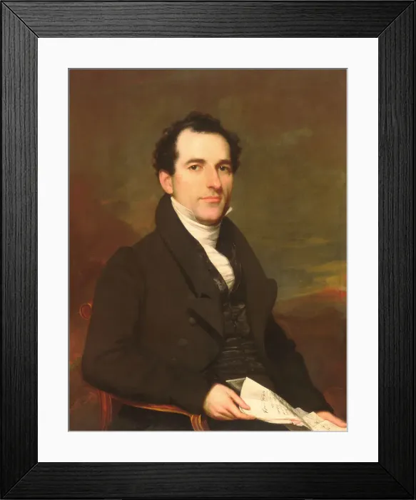 Framed Print : Henry La Tourette de Groot, 1825-30. Creator: Samuel Lovett Waldo Framed Print : Henry La Tourette de Groot, 1825-30. Creator: Samuel Lovett Waldo