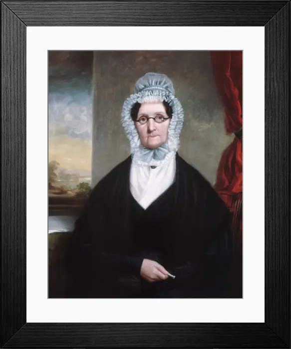 Framed Print : Catherine Brooks Hall, ca. 1830. Creator: Shepard Alonzo Mount Framed Print : Catherine Brooks Hall, ca. 1830. Creator: Shepard Alonzo Mount
