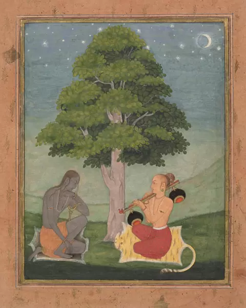 Kedar Ragini: Folio from a ragamala series (Garland of Musical Modes), ca. 1690-95