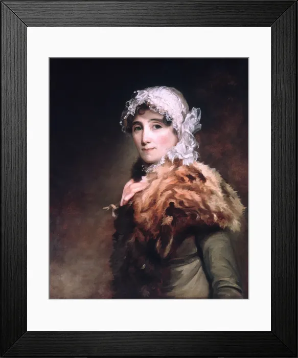Framed Print : Mrs. Katherine Matthews, 1812-13. Creator: Thomas Sully Framed Print : Mrs. Katherine Matthews, 1812-13. Creator: Thomas Sully