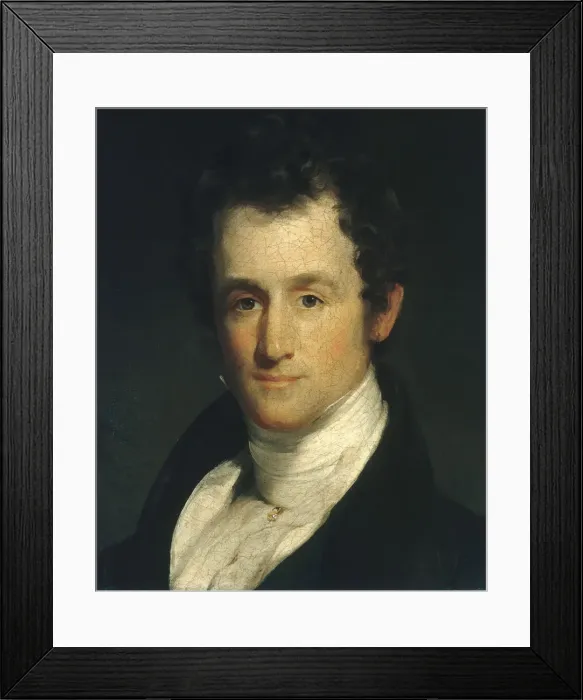 Framed Print : John Finley, 1821. Creator: Thomas Sully Framed Print : John Finley, 1821. Creator: Thomas Sully