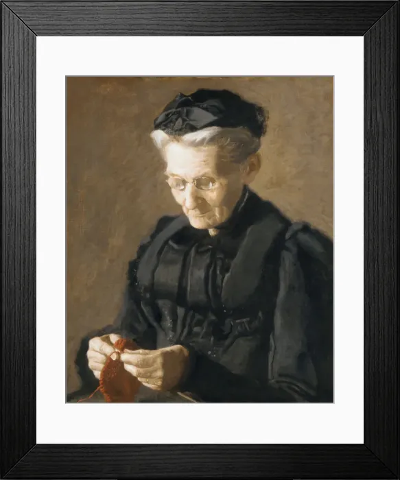 Framed Print : Mrs. Mary Arthur, 1900. Creator: Thomas Eakins Framed Print : Mrs. Mary Arthur, 1900. Creator: Thomas Eakins