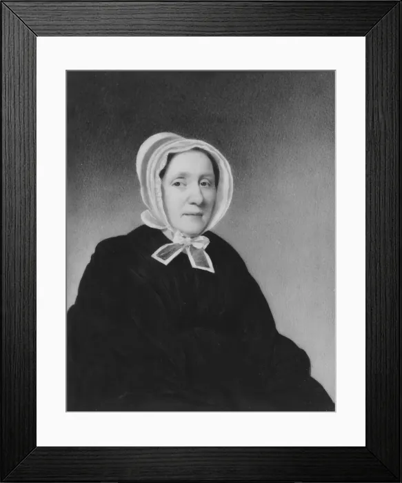 Framed Print : Mrs. Thomas Streatfield Clarkson (Elizabeth Van Horne), ca. 1844. Creator: Thomas Seir Cummings Framed Print : Mrs. Thomas Streatfield Clarkson (Elizabeth Van Horne), ca. 1844. Creator: Thomas Seir Cummings