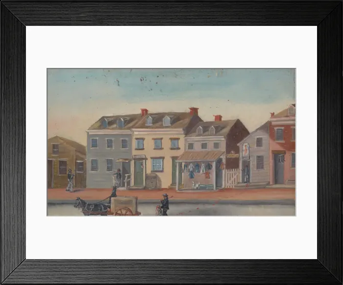 Framed Print : The Dog Killer, 1870s. Creator: William P. Chappel Framed Print : The Dog Killer, 1870s. Creator: William P. Chappel