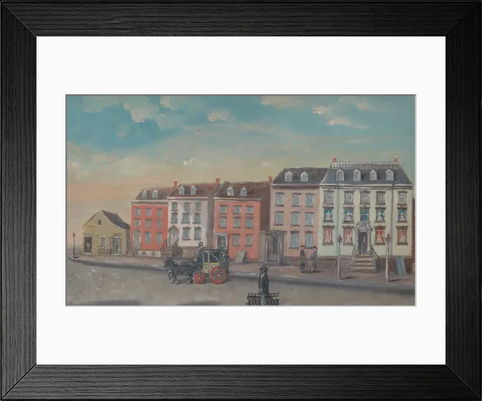 Framed Print : The Boot Black, 1870s. Creator: William P. Chappel Framed Print : The Boot Black, 1870s. Creator: William P. Chappel