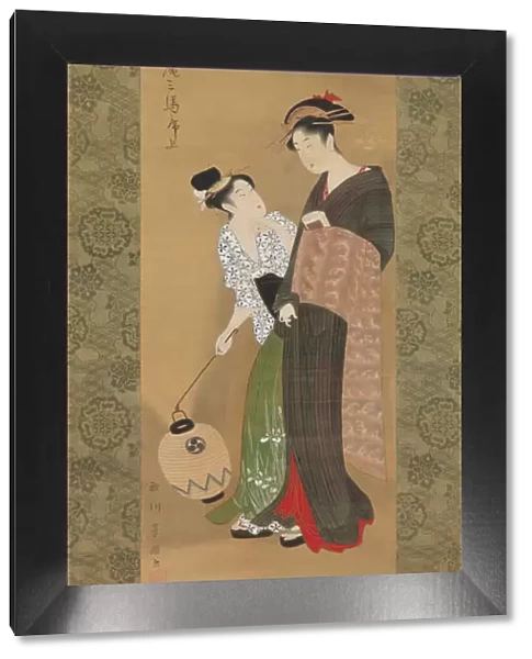 Woman and Attendant, ca. 1795. Creator: Utagawa Toyokuni I