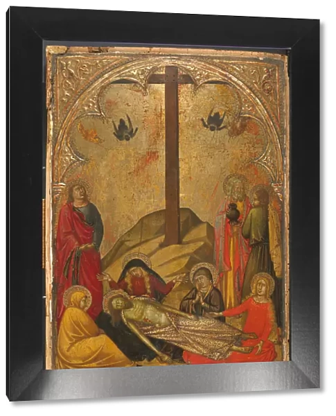 The Lamentation over the Dead Christ, 1370-88. Creator: Workshop of Niccolo di Buonaccorso