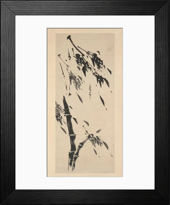 Framed Print : Bamboo in the Wind. Creator: Taiho Shoko Framed Print : Bamboo in the Wind. Creator: Taiho Shoko