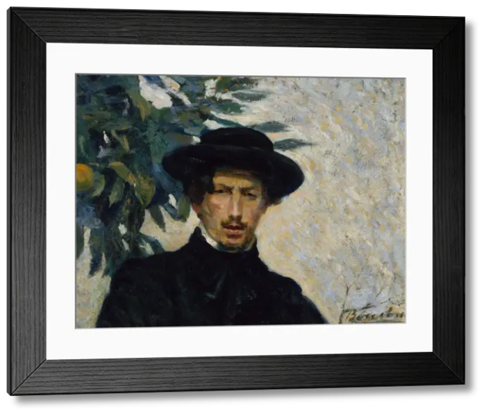 Framed Print : Self-Portrait, 1905. Creator: Umberto Boccioni Framed Print : Self-Portrait, 1905. Creator: Umberto Boccioni