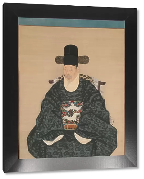 Portrait of Yun Dongseom (1710-1795), ca. 1790-1805. Creator: Unknown