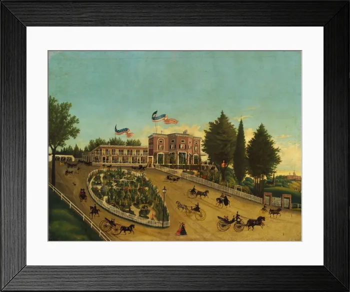 Framed Print : The Claremont, ca. 1855. Creator: Unknown Framed Print : The Claremont, ca. 1855. Creator: Unknown