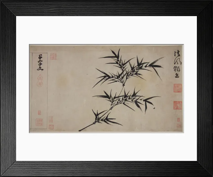 Framed Print : Thousand Character Classic, 1599. Creator: Zhan Jingfeng Framed Print : Thousand Character Classic, 1599. Creator: Zhan Jingfeng
