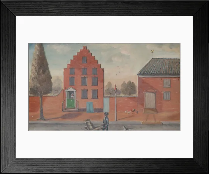Framed Print : Buttermilk Pedlar, 1870s. Creator: William P. Chappel Framed Print : Buttermilk Pedlar, 1870s. Creator: William P. Chappel