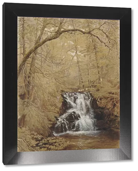 Indian Falls, Indian Brook, Cold Springs, New York, 1850. Creator: William Rickarby Miller