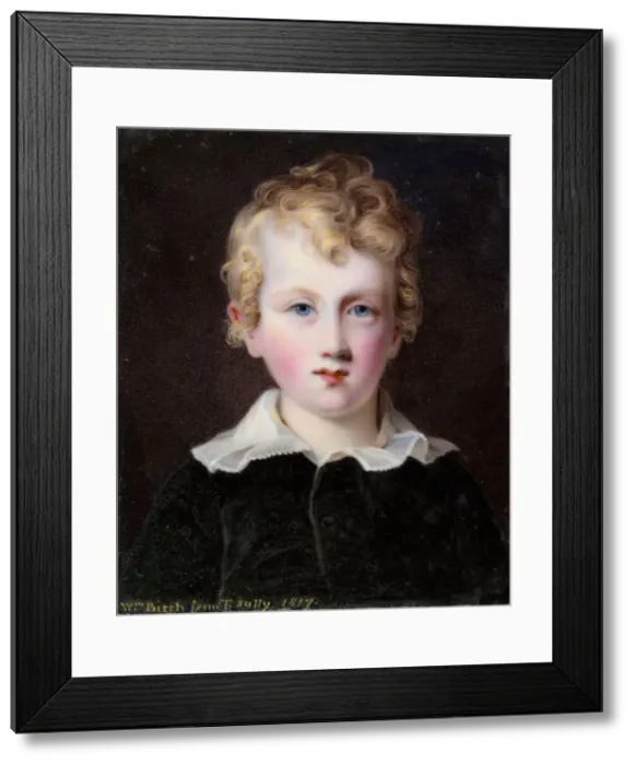 Framed Print : Brock Livingston Delaplaine, 1817. Creator: William Russell Birch Framed Print : Brock Livingston Delaplaine, 1817. Creator: William Russell Birch