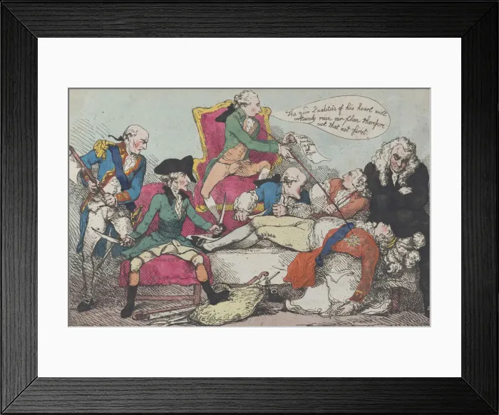 Framed Print : State Butchers, January 28, 1789. January 28, 1789. Creator: Thomas Rowlandson Framed Print : State Butchers, January 28, 1789. January 28, 1789. Creator: Thomas Rowlandson