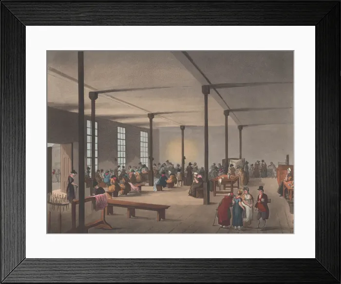 Framed Print : Workhouse, St. Jamess Parish, December 1, 1809. December 1, 1809 Framed Print : Workhouse, St. Jamess Parish, December 1, 1809. December 1, 1809
