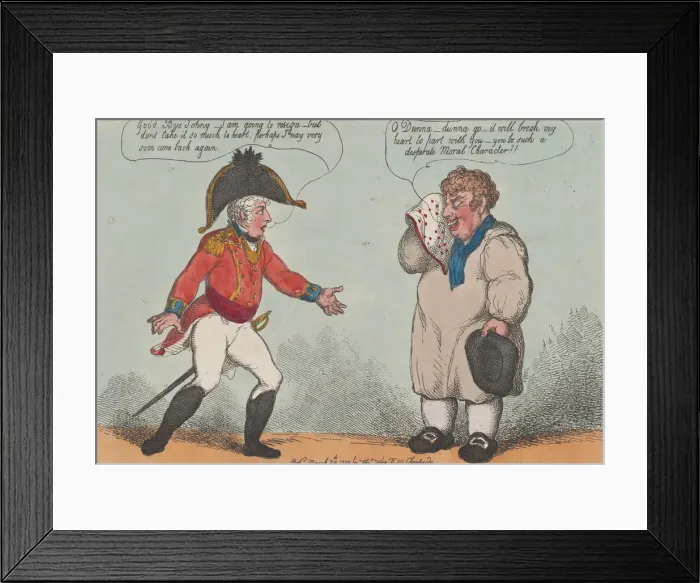 Framed Print : The Resignation, or John Bull Over-Whelmed with Grief, March 24, 1809. March 24, 1809 Framed Print : The Resignation, or John Bull Over-Whelmed with Grief, March 24, 1809. March 24, 1809