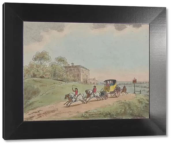 A Coach and Four (from, Rustic Sketches?), 1787 (?). 1787 (?)