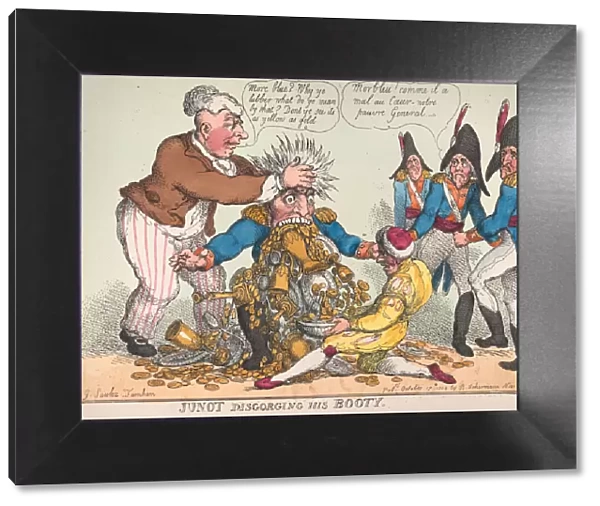Junot Disgorging His Booty, October 17, 1808. October 17, 1808
