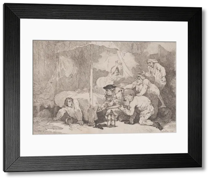 Framed Print : The Sad Discovery of the Graceless Apprentice, November 30, 1785. November 30, 1785 Framed Print : The Sad Discovery of the Graceless Apprentice, November 30, 1785. November 30, 1785