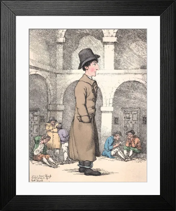 Framed Print : Thomas Simmons, November 9, 1807. November 9, 1807. Creator: Thomas Rowlandson Framed Print : Thomas Simmons, November 9, 1807. November 9, 1807. Creator: Thomas Rowlandson