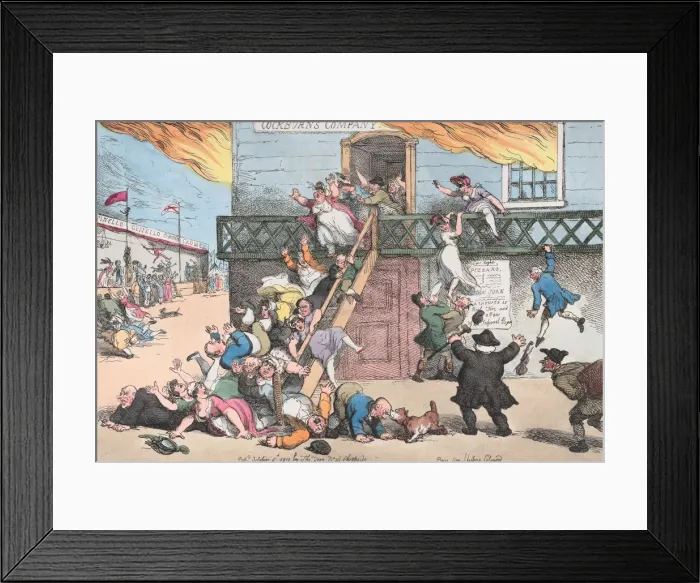 Framed Print : Sports of a Country Fair, October 5, 1810. October 5, 1810. Creator: Thomas Rowlandson Framed Print : Sports of a Country Fair, October 5, 1810. October 5, 1810. Creator: Thomas Rowlandson