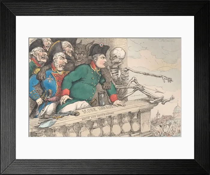 Framed Print : The Corsican and His Bloodhounds at the Window of the Thuilleries Looking Over P Framed Print : The Corsican and His Bloodhounds at the Window of the Thuilleries Looking Over P