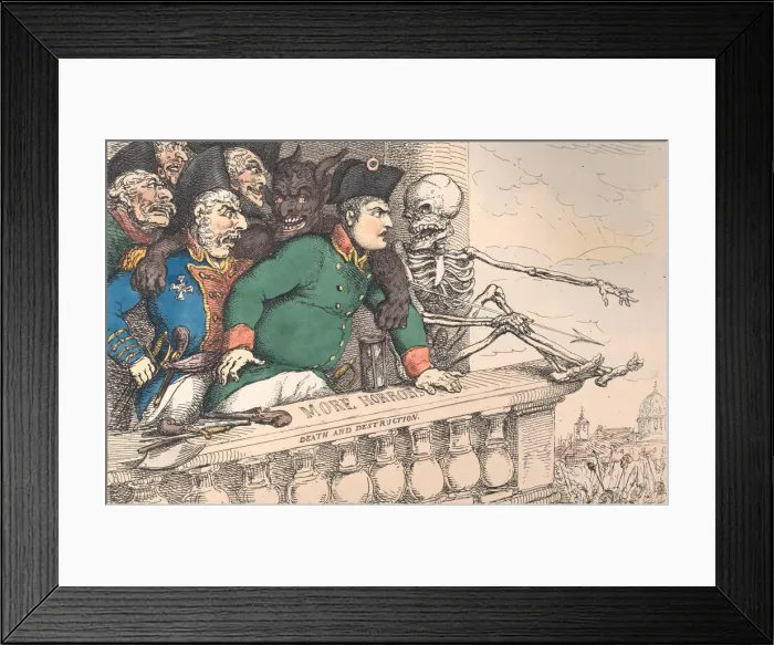 Framed Print : The Corsican and His Bloodhounds at the Window of the Thuilleries Looking Over P Framed Print : The Corsican and His Bloodhounds at the Window of the Thuilleries Looking Over P