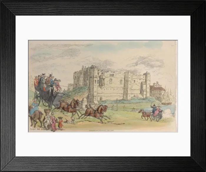 Framed Print : Plate 22, from World in Miniature, 1816. 1816. Creator: Thomas Rowlandson Framed Print : Plate 22, from World in Miniature, 1816. 1816. Creator: Thomas Rowlandson